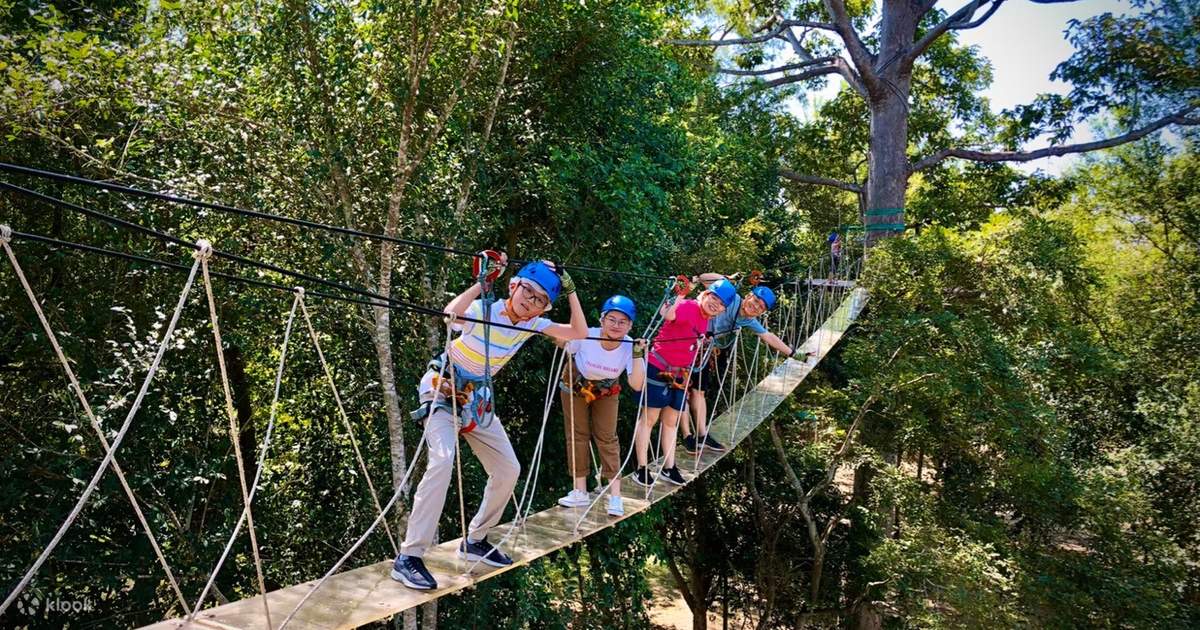 Zipline Experience in Hua Hin by Tree Top Adventure Park Klook Singapore